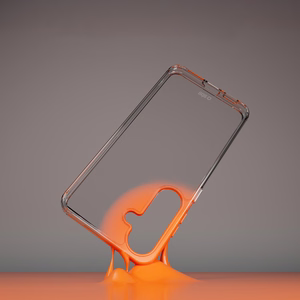 SBS D3O suojakuori Samsung Galaxy S25 -puhelimelle - läpinäkyvä