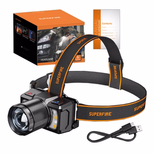 Otsalamppu Superfire HL25, 700lm, USB-C