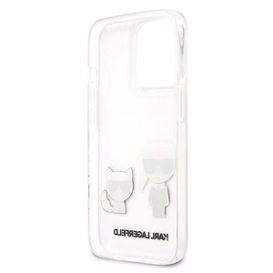 Karl Lagerfeld Karl & Choupette Suojakuori iPhone 13 Pro Max 6.7" - Läpinäkyvä