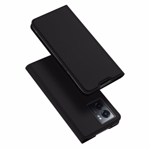 Dux Ducis Skin Pro Holsterin suojus läpällä Realme Narzo 50A musta