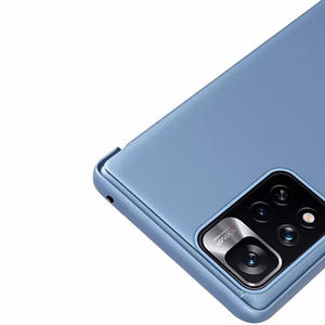 Clear View Case Flip Cover Realme 9 Pro + (9 Pro Plus) musta