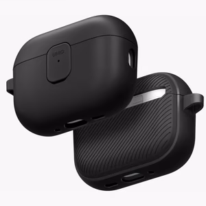 Uniq Clyde Suojakuori AirPods Pro 3:lle - Musta ja harmaa