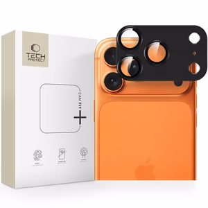 Tech-Protect Camfull Fit+ Kameransuoja iPhone 17 Pro Max:lle - Musta