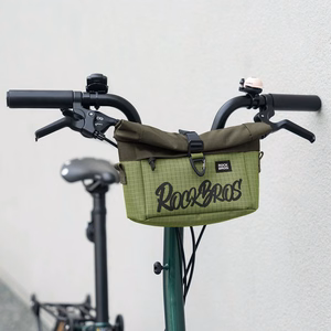 Rockbros W020 Dual-Purpose Front Bag, Bike/Shoulder - Green