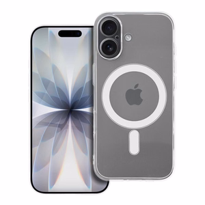 Suojakuori iPhone 17:lle Clear Case 2 mm Mag Cover MagSafe-yhteensopiva (kameransuoja) läpinäkyvä