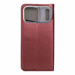 SMART MAGNETO Book Suojakuori IPHONE 17 Pro Max:lle burgundinpunainen