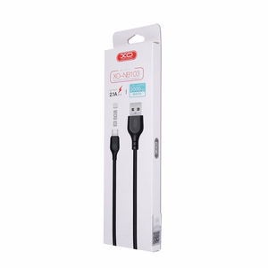 XO kaapeli NB103 USB - microUSB 2,0 m 2,1A, valkoinen