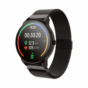 Forever älykello ForeVive 2 SB-330 musta bluetooth-kaiuttimella 3W