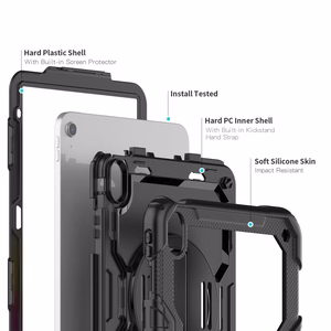 Tech-Protect Solid360 Suojakuori iPad 10.9" 2022:lle - musta