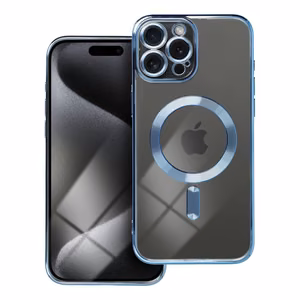 Electro Mag Suojakuori iPhone 15 PRO MAX:lle yhteensopiva MagSafen kanssa sininen