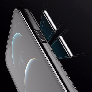 Thunder Case Joustava Kova Rugged Cover TPU Kotelo iPhone 13 Pro vihreä