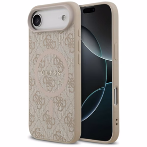 Guess 4G Ring Classic Logo MagSafe Case for iPhone 17 Air - Pink