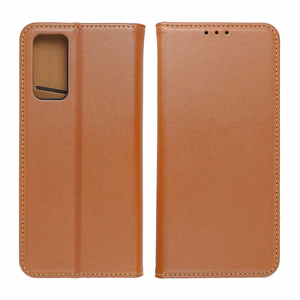 SMART PRO Book nahkainen Suojakuori XIAOMI Redmi Note 15 PRO 5G:lle ruskea