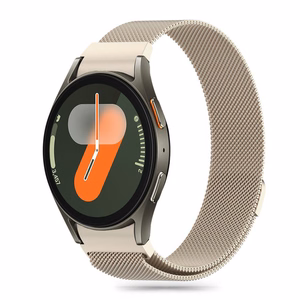 Tech-Protect MilaneseBand Hihna Samsung Galaxy Watch 4/5/5 Pro/6/7/FE Starlight