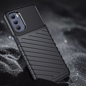 Thunder Case flexible armored cover for Motorola Moto G Stylus 2022 black