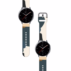 Hihna Moro Samsung Galaxy Watch 40 / 41 / 42 / 43 / 44 mm silikoni rannekoru kellonauha - kuvio 13