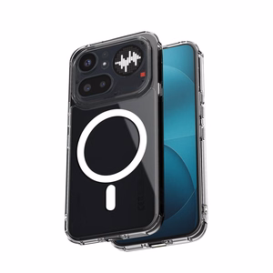 Crong Hybrid Clear Magnetic MagSafe case for Nothing Phone 4a Pro, clear