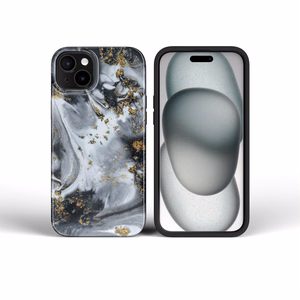 Suojakuori iPhone 15 PRO MAX:lle Forcell F-Protect Mirage Military Drop-Test hopeinen sumu