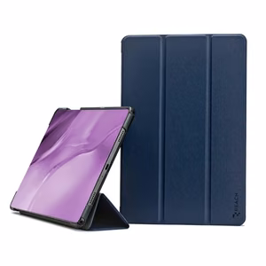Reach Smart Leather -suojakuori Lenovo Tab M10 Plus 3rd Gen TB125FU/TB128FU/TB128XU 10.6 tummansininen