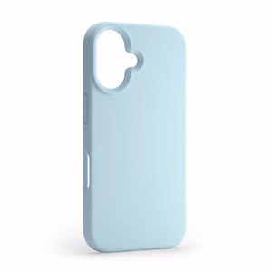 Etteri Silicone Mag case for iPhone 16 6,1" light blue