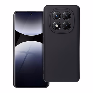 Silikoninen suojakuori Xiaomi Redmi Note 14 PRO 5G / 14 PRO PLUS 5G musta
