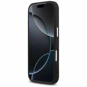 Guess 4G Classic Logo MagSafe Suojakuori iPhone 17 Pro:lle - Musta