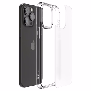 Spigen Ultra Hybrid iPhone 15 Pro Suojakuori - Kirkas Matta