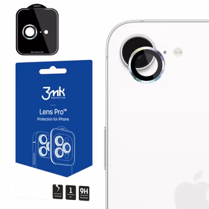 3mk Lens Protection Pro Karkaistu lasi iPhone 16e:lle - Moniväri