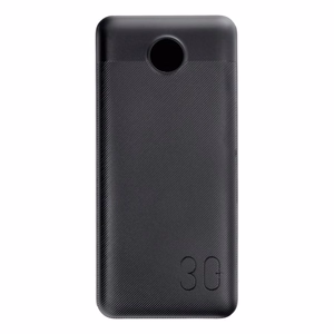 VEGER varavirtalähde 30000 mAh PD QC3.0 3A 20W L30 (W3008PD) musta