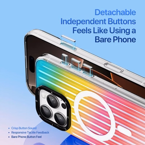 Dux Ducis Zest Suojakuori Apple iPhone 16 Pro Max Gradient Rainbow