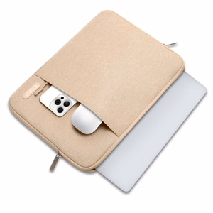 Tech-Protect Sleevy kannettavan laukku 15-16 - beige