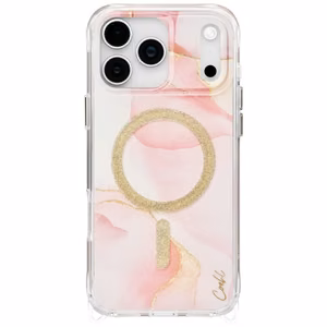 Uniq Coehl Aeris Suojakuori iPhone 17 Pro Max:lle Magneettisella Latauksella - Vaaleanpunainen
