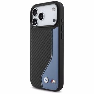 BMW M Carbon Logo MagSafe Suojakuori iPhone 17 Pro Maxille - sininen