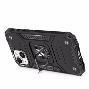 Wozinsky Ring Armor iPhone 15 Plus Ring Armor Suojakuori - hopeinen