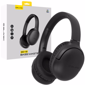 Blavec Over-ear Bluetooth-kuulokkeet BO-12 Bass Master ANC (BO12-B) musta