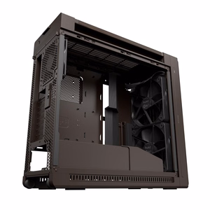 ASUS ProArt PA602 Wood Edition metallipaneelinen Midi Tower -kotelo, Retro Brown