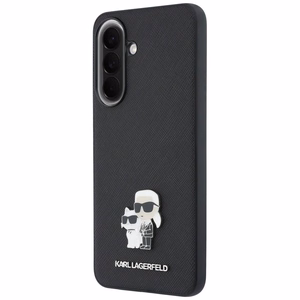 KARL LAGERFLED case for SAMSUNG A37 KLHCSA37PSAKCMPK (Saffiano W/ K&C Metal Logo) black