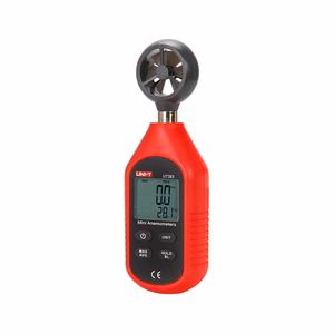 Uni-T UT363 -anemometri lämpötilan mittaustoiminnolla