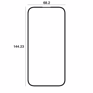 Etteri karkaistu lasi 9D iPhone 16 6,1:lle