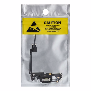 Latausflex USB IPHONE 12 Pro Max:lle musta (purettu)