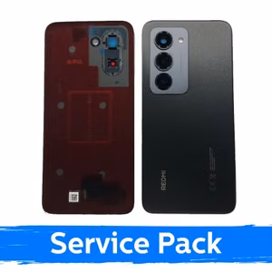 Xiaomi Redmi 15 4G -takakansi, Midnight Black -musta, huoltopakkaus
