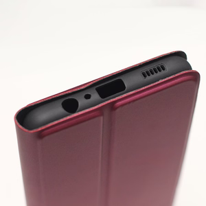 Smart Soft case for iPhone 16e / 17e burgundy