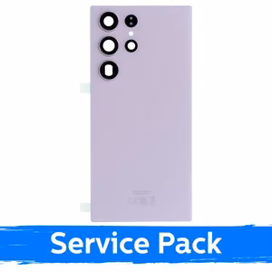 Back Cover Compatible With Samsung S918 S23 Ultra / Lavender / (Service Pack)