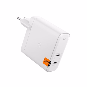 Spigen ArcStation Pro -laturi + USB-C 140 W -kaapeli - valkoinen