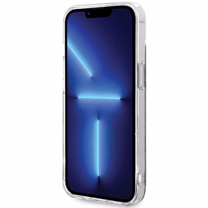 Guess IML 4G MagSafe Suojakuori iPhone 15:lle - musta