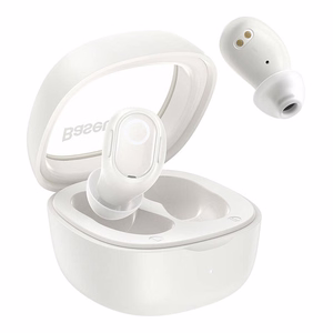 Baseus Bowie WM02 TWS Bluetooth 5.0 langattomat kuulokkeet (valkoinen)