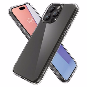 Spigen Ultra Hybrid iPhone 15 Pro Suojakuori - Kirkas Matta