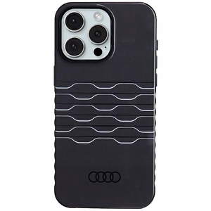 Audi IML MagSafe Suojakuori iPhone 15 Pro Max:lle - musta