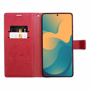 Flip case for Redmi NOTE 15 5G Mezzo Book cats red