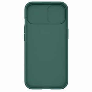 Nillkin CamShield Pro PC+TPU Suojakuori iPhone 15 Plus:lle vihreä